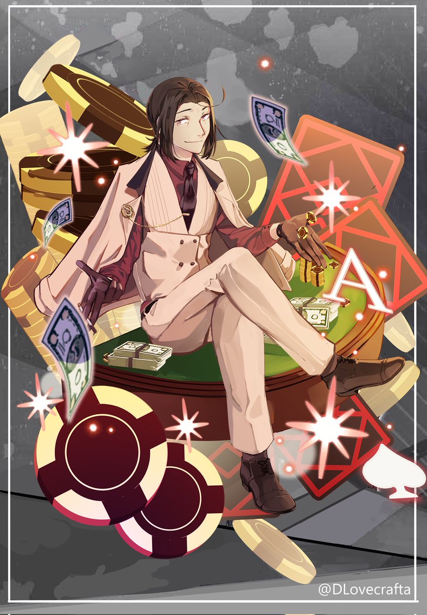 DLovecrafta's tweet photo. Казино Фукумори!!

#BSD #bungostraydogs #文スト https://t.co/XTJwNmOGIk