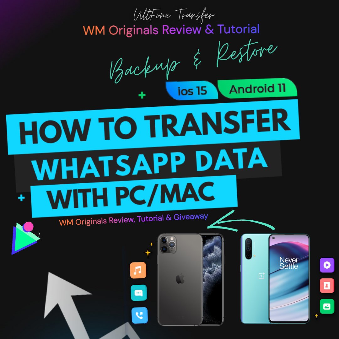 WMOriginals's tweet photo. Learn how to transfer whatsapp from android to iphone with &amp; without computer ➤ https://t.co/rjJ8MgjzkB using @UltFone Transfer! Watch Full Step by Step Tutorial ((NEW!!))!
#ultfonetransfer #ultfonewhatsapptransfer #whatsapptransfer https://t.co/YEj1MGjy81