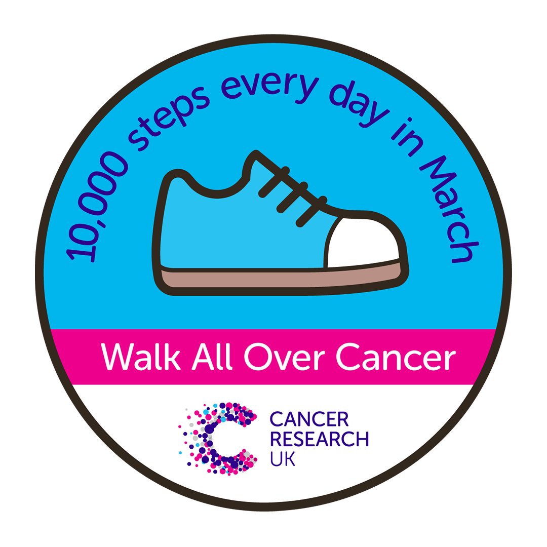 It’s time to #walkallovercancer Visit my #fundraising page to make a donation to <a href="/CR_UK/">Cancer Research UK</a>           fundraise.cancerresearchuk.org/page/jackies-w…