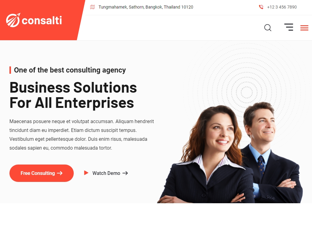 Consalti / Премиум / Шаблоны Bootstrap | BootstrapТема bootstraptema.ru/stuff/template…
