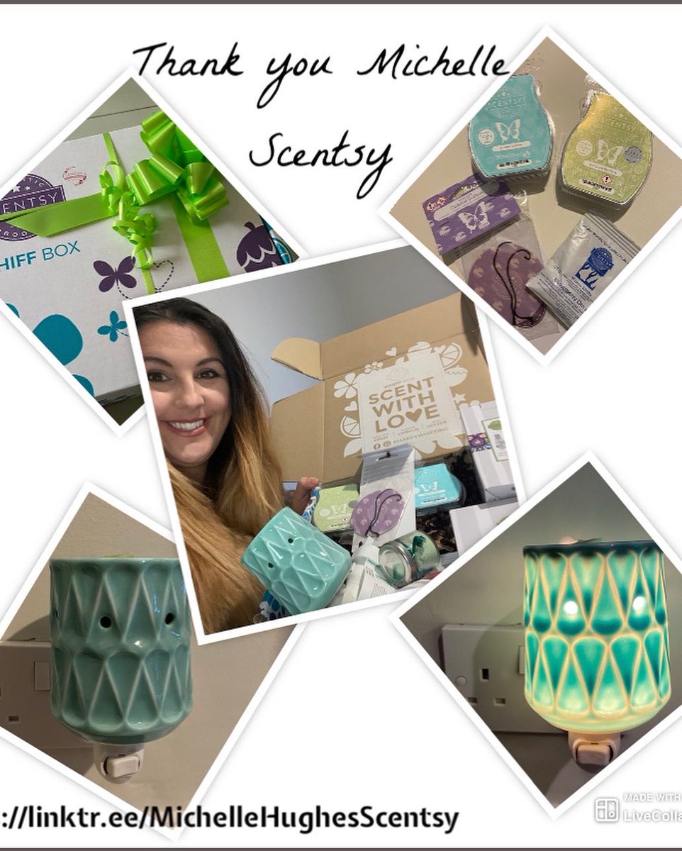 aimeerenee83's tweet photo. Absolutely love my scentsy whiff box, it smells amazing ! Thank you Michelle Hughes 

https://t.co/nTrY023Zka https://t.co/2IWNwGyjPB