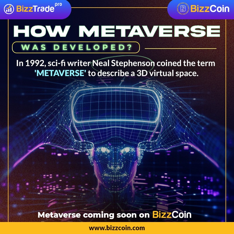 bizzcoinoff's tweet photo. By understanding Metaverse technologies, businesses can find new ways to enrich our society with virtual reality connectivity that enrich our world and keep the digital economy booming.
Metaverse coming soon on BizzCoin
https://t.co/Yebn9YEqCi

#Metaverse
#NFTs
#NFT
#blockchain https://t.co/y5p9xNlKXa