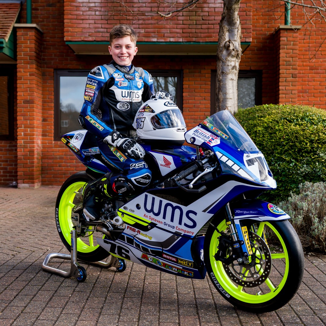 OptevenUK's tweet photo. We’re delighted to announce that we will be sponsoring @BritTalentCup rider, Charlie Huntingford, this season, in partnership with our valued customer, @Mototechniks
https://t.co/iIaw2SFMko
Join us in wishing Charlie all the best for the season ahead!
#wmsgroup #RoadToMotoGP https://t.co/DMt0NAoTcd