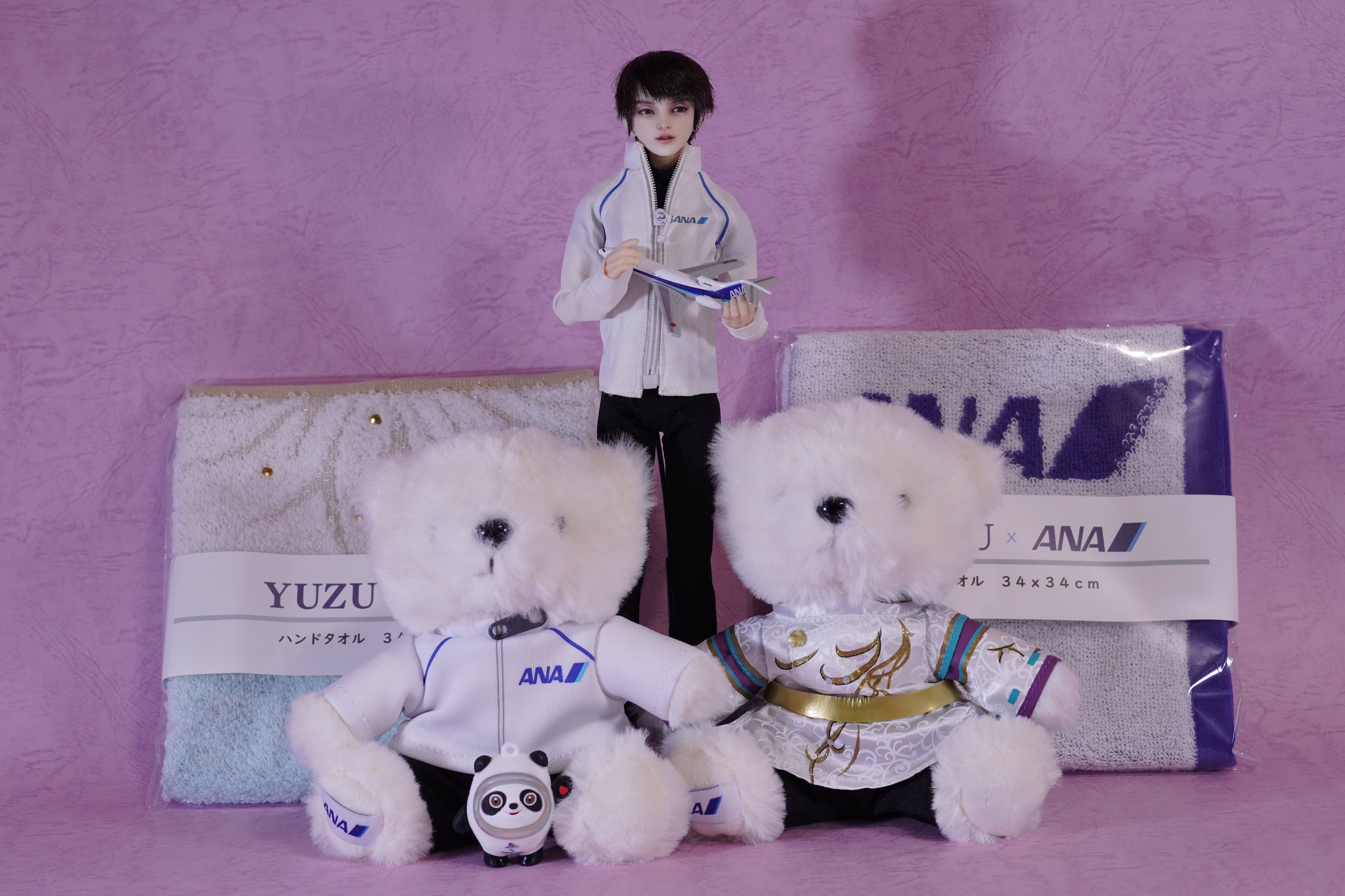 羽生結弦フライトベア SEIMEI ハンドタオル　アニバーサリーストラップ Amazon.co.jp: 羽生結弦 フライトベア SEIMEI ハンドタオル