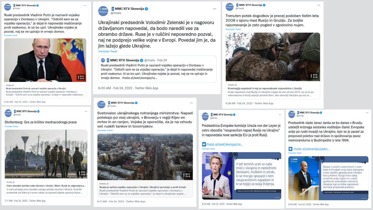 zebo's tweet photo. @PeterGregorcic @RTV_Slovenija Spoštovani, vaša trditev, da "RTV Slovenija svojega četrtkovega jutranjega programa ni prilagodila izrednemu dogodku" ne drži. MMC in RAS sta ta dan o dogodku poročala in prilagajala program od 5.30 dalje. https://t.co/7N5e7A8L60