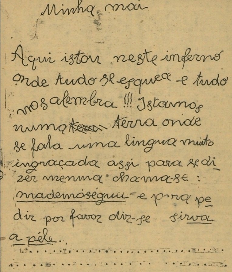 Carta Da Primeira Guerra Mundial