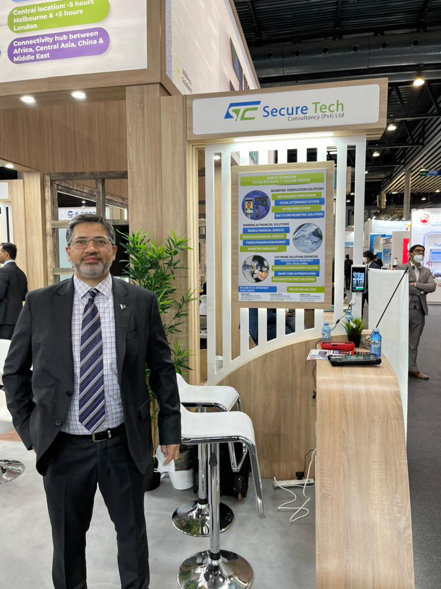 stconsultancy's tweet photo. @stconsultancy  exhibits at #MWC22  #MWC2022 . Come by if you wanna try the best #biometric , #attendance system, #Facial recognition and many more...Booth 1G30 https://t.co/JaPDJM0JuX