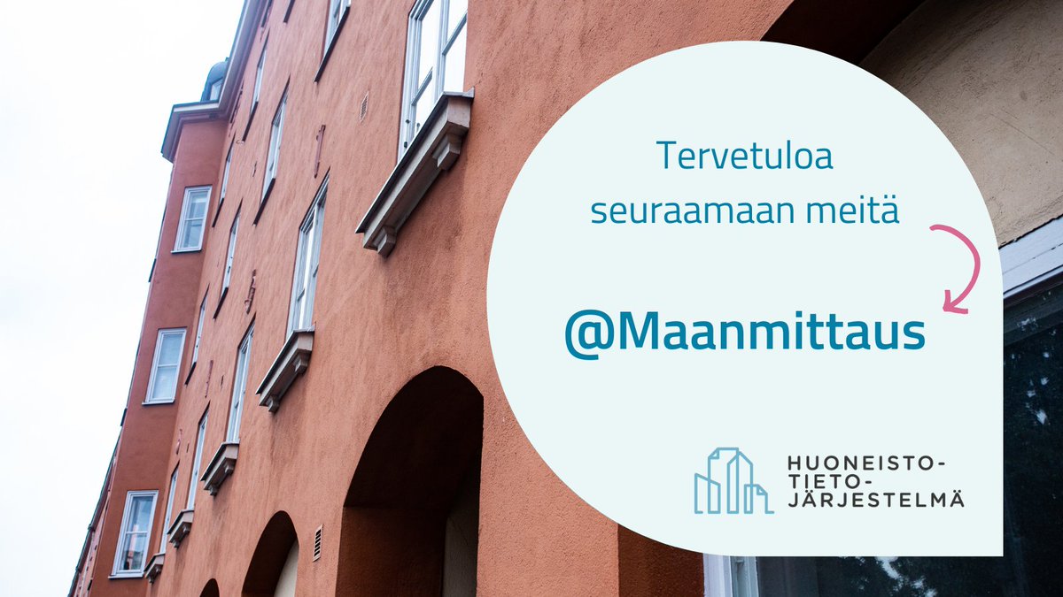 Huoneistotietojärjestelmä tweet media