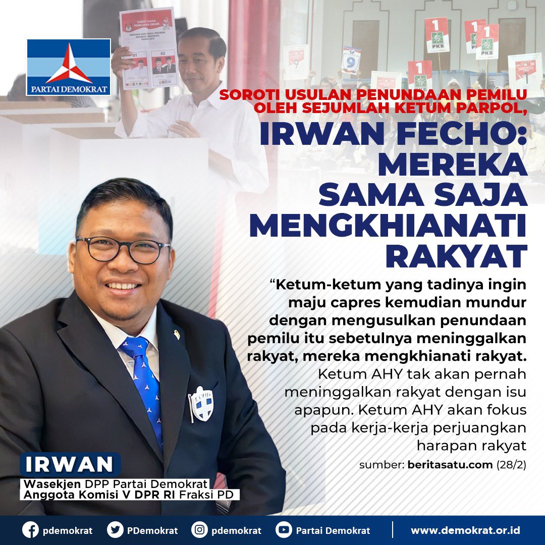 irwan_fecho's tweet photo. #tolakperpanjangan https://t.co/nKLs9sJSrl