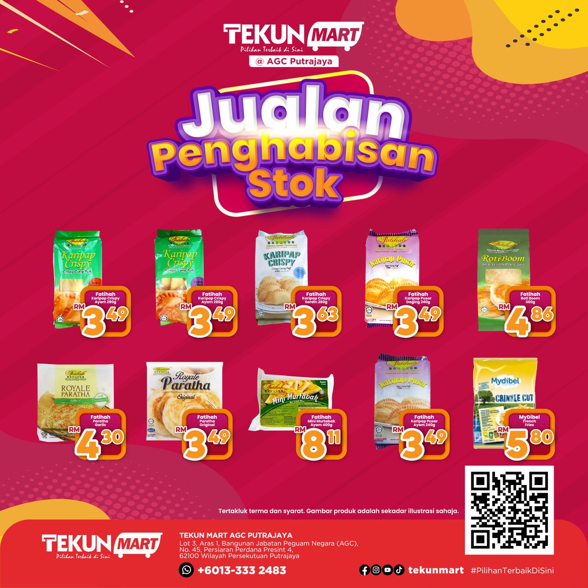 tekunmart's tweet photo. Jualan Penghabisan Stok di #TEKUNMart AGC Putrajaya, bermula 3 Mac ini. Rugi kalau tak borong, jom datang sekarang! #PilihanTerbaikDiSini https://t.co/767FG1frgD