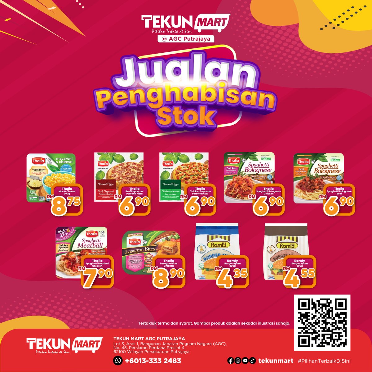 tekunmart's tweet photo. Jualan Penghabisan Stok di #TEKUNMart AGC Putrajaya, bermula 3 Mac ini. Rugi kalau tak borong, jom datang sekarang! #PilihanTerbaikDiSini https://t.co/767FG1frgD