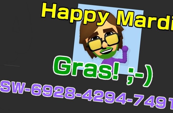 HarbotTHErobot's tweet photo. Anyone want to join a #NintendoSwitch party? Hope all of y'all have a marvelous #MardiGras2022
\(^‿^)/
#FriendCode https://t.co/IfAhK3Cgec
