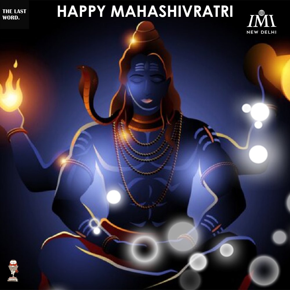 TheLastWordIMI's tweet photo. Mahashivratri is a proof that Love shall prevail any difference, be it of eons or ages.
We, wish you all a Very Happy Mahashivratri!

#Mahashivratri2022 #Shiva #Festival #Faith #Love #God #Parvati #Tradition #Culture #Indian #TheLastWord #IMINewDelhi #LifeAtIMI https://t.co/NVUMrGmQFZ