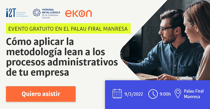 I2T_Consultors's tweet photo. Et convidem a l'esdeveniment sobre els avantatges del lean office el pròxim 🗓09 de març a les 9 h🗓 - 📍Palau firal de Manresa.

Pots apuntar-te aquí 👇

https://t.co/aRqkdZt2IW

T'esperem!
#lean #manresa #eventogratuito #digitalizacion https://t.co/p4cPcwgt5C