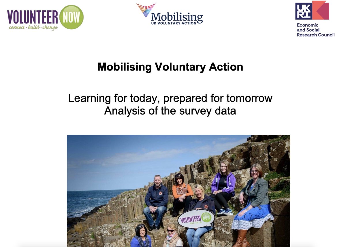 FROM NORTHERN IRELAND the latest report by @VolunteerNow1 as part of @MVAin4 volunteernow.co.uk/app/uploads/20… @IVRtweets @alexjamesfarrow @NCVOvolunteers @ScotVolunteers @WCVACymru @BeardyEddy @C_Goodall1 @TheEasternARC @uniofeastanglia