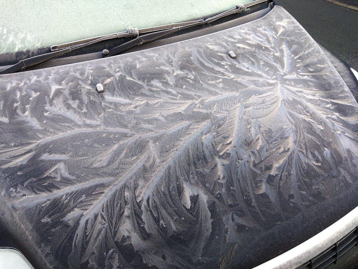 It's cold in morecambe this morning