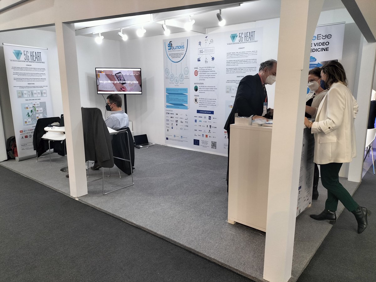 <a href="/5g_solutions/">5G-Solutions</a> project at #MWC22. Visit us at Hall 7 Stand 7F13! #5g #technology #Barcelona