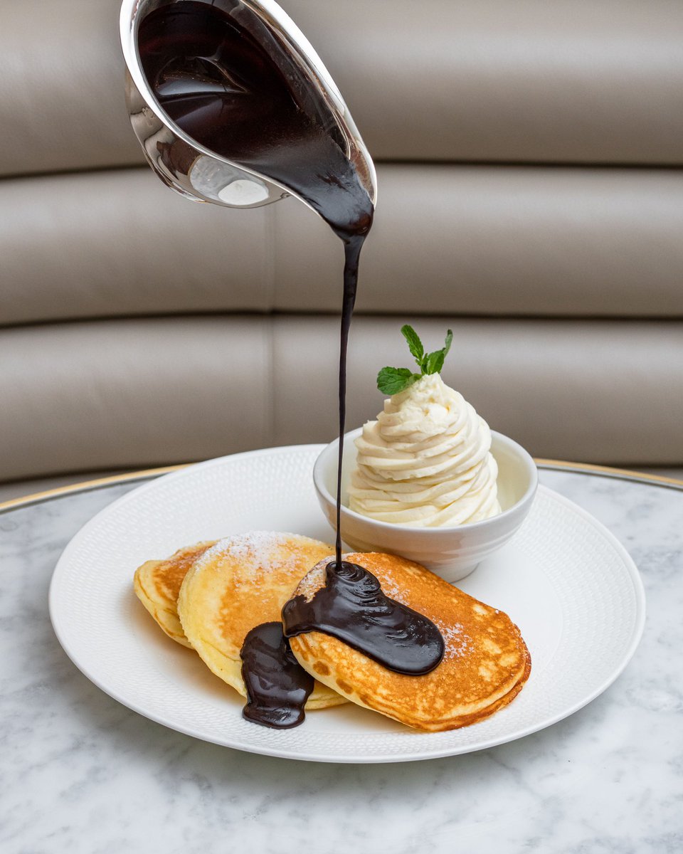 It’s the best flipping day of the year and our delicious fluffy pancakes with whipped cream and hot chocolate sauce are being served all day in Hyde Café! Yum! 🥞 #shrovetuesday #PancakeDay #Pancake #PancakeTuesday