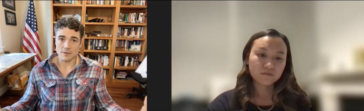 AliceYuNeil's tweet photo. Really interesting interview with @joekent16jan19, the Trump endorsed candidate running for congress in Washington State.

Our podcast, The Trump Card will be coming out very soon - watch this space… 

@MPR_1997 @darshanleslie https://t.co/rdsA6EoHPn