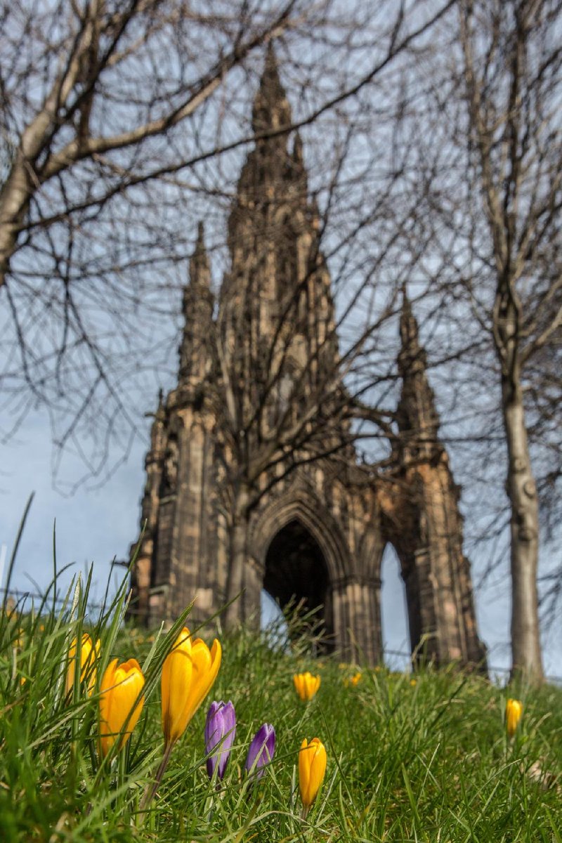 EdinCulture's tweet photo. Hello #spring from the Scott Monument!  Happy Tuesday #tuesdayvibe #tuesdaymotivations #Edinburgh #ForeverEdinburgh
📸Graeme Gainey https://t.co/fcRYiHjrlE