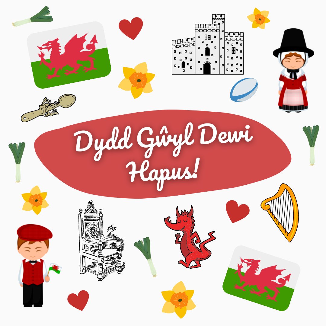 Happy St David’s Day everyone! We hope you have a lovely day ❤️🏴󠁧󠁢󠁷󠁬󠁳󠁿🌼

Joiwch y dydd pawb ❤️🏴󠁧󠁢󠁷󠁬󠁳󠁿🌼#DyddGwylDewi