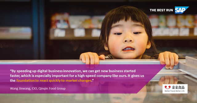 To keep pace with growth and remain adaptable to change, Qinqin Food embarked on a digital transformation using an array of SAP solutions. bit.ly/3M8xMiS