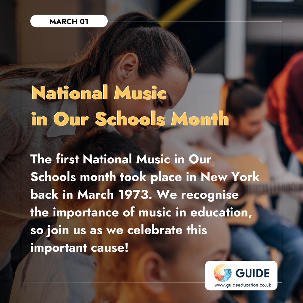 GuideEducation_'s tweet photo. It is 𝑵𝒂𝒕𝒊𝒐𝒏𝒂𝒍 𝑴𝒖𝒔𝒊𝒄 𝑫𝒂𝒚 in our school 🎼❤️♫🎵🎶

Join us as we celebrate the importance of music education.

Get your grooves on.💫🪐✨💿

#nationalmusicday #music #musicschool #guideeducation #celebratetheday https://t.co/DElCx3fLTy