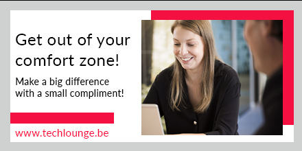 TechLoungeBE's tweet photo. 🟥 Give a compliment, express your gratitude!
It’s an easy way to open a conversation or make a small talk! 

Tag someone in our comments and give them a beautiful compliment. Let's spread some love today! ❤️

#worldcomplimentday #networking #techlounge https://t.co/iTOxm6bZAT