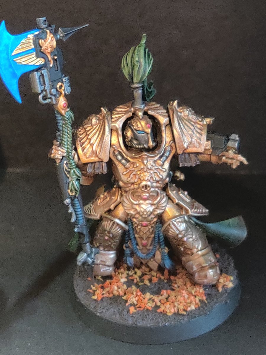 the_star_hunt's tweet photo. Making steady progress through #ShadowThrone but really liking my Knights of Artyris scheme! Blade champion and another allarus terminator done
#WarhammerCommunity @WarComTeam https://t.co/AnsYLFaaZw