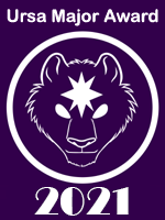 UrsaMajorAwards's tweet photo. Voting for the 2021 Ursa Major Awards is now open! Go to https://t.co/W6cIErOJfu to log in with your key from the 2021 nominations or request a key if you don't have one yet. https://t.co/GFW690yxKv