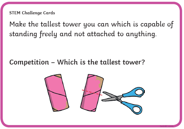 GreenRidgeR2's tweet photo. We are half way through #BritistScienceWeek which means it's time for a brand new challenge! How tall is your tower? #ScienceFromHome #BSW22 https://t.co/1jjHF2DKzk