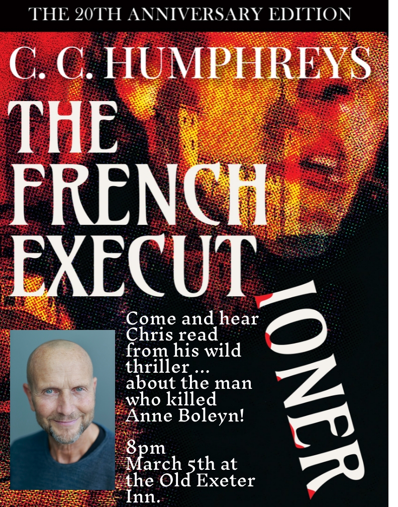 HumphreysCC's tweet image. LIVE EVENT AT FIFTH OLDEST PUB IN ENGLAND! I am going to be live streaming a chat and reading from my first novel this Saturday at the 12th century Old Exeter Inn, in Newton Abbot, Devon. oldexeterinn.com
Posting link end of week March 5th 8pm UK time