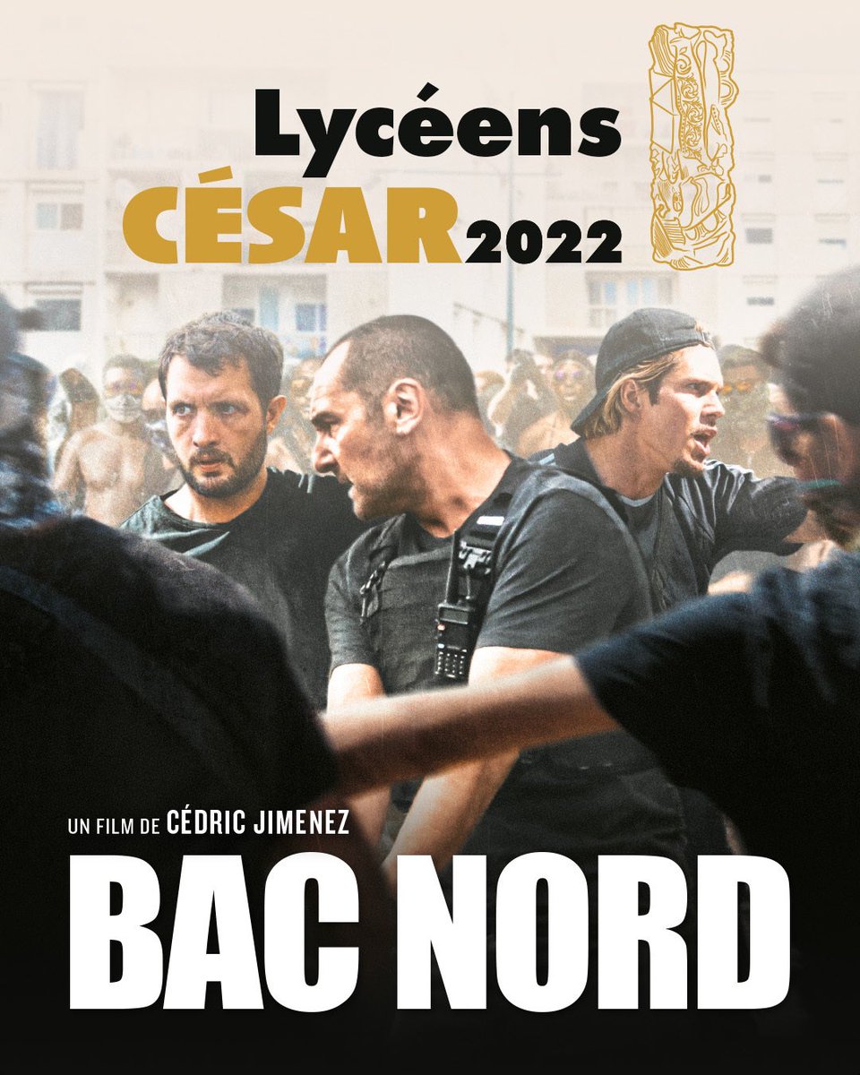 StudiocanalFR's tweet image. Bravo à toute l’équipe de #BacNord pour avoir remporté le #César2022 des Lycéens ! 🔥