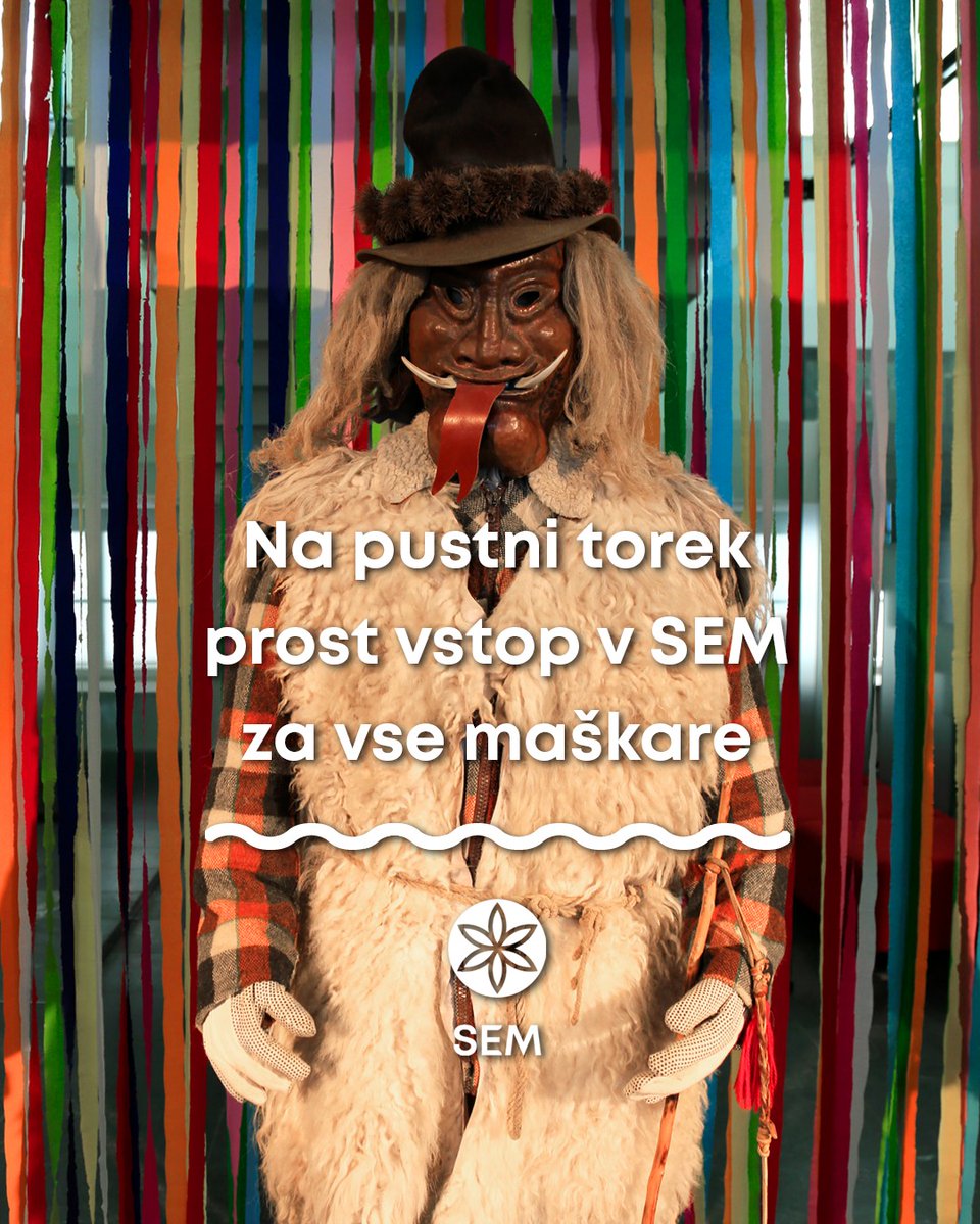 SEM_MUZEJ's tweet photo. #prostvstop #maškare #pust https://t.co/mVWKowqyYN