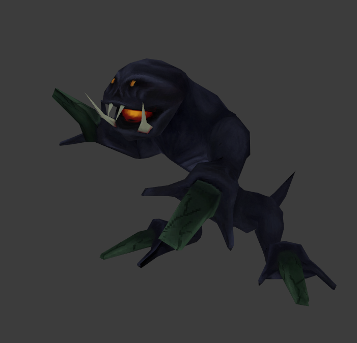 🤔Help me name this creature? #IndieGameDev #ps1 #PlayStation  #gamedev #gamedevelopment #lakehaven #hauntedps1 #hauntedps1demodisc #silenthill #madeinunity #unity3d #blender3d