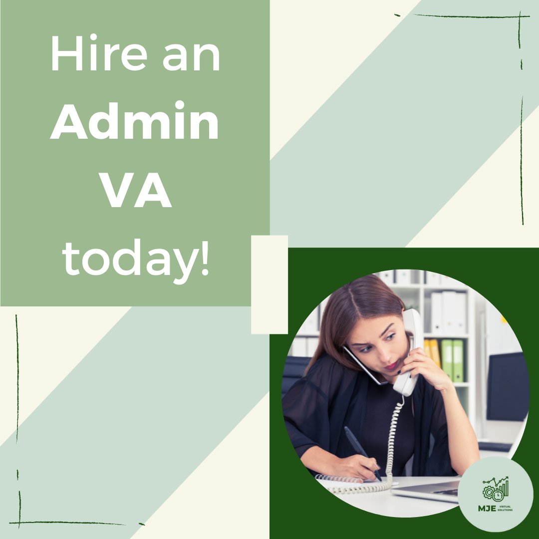 mje_va's tweet photo. Having an Administrative Virtual Assistant is beneficial, especially in your office management. 🗂

Hit me up @ my social accounts to read more of my Admin Skills  👇
Facebook: MJE Virtual Solutions
LinkedIn: Maria Jorica Elipane

#MJEvirtualsolutions #adminassistance https://t.co/cP5DJ67lUQ