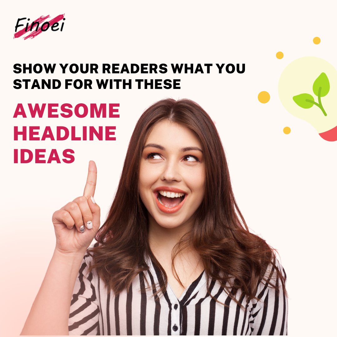 finoei's tweet image. Don’t let your customers miss out on any post with these headline ideas.
Now create your content without worrying about creating headlines.
#instagramadstips #digitalmarketingcampaign #onlinecampaign #digitaladvertising #finoei #finoeidigital