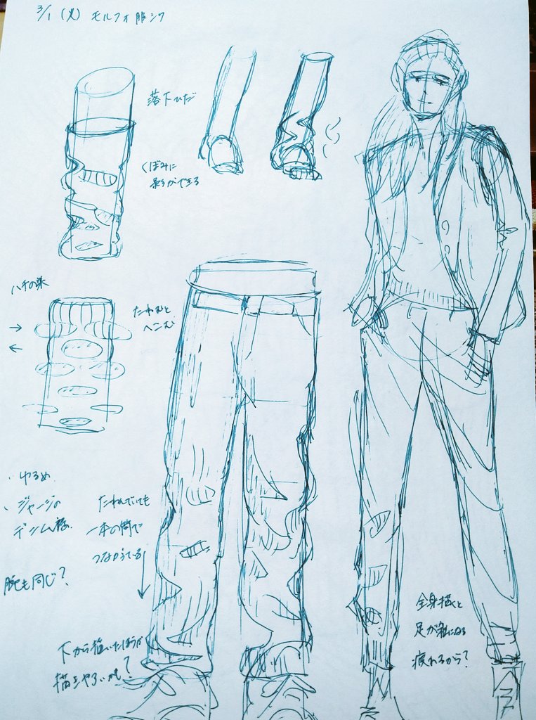 モルフォ人体デッサン 服のシワを描く を3ヶ月やってみた感想 読書 模写レビュー Zero 12 18 Spark東京 南4ホール れ07b Note