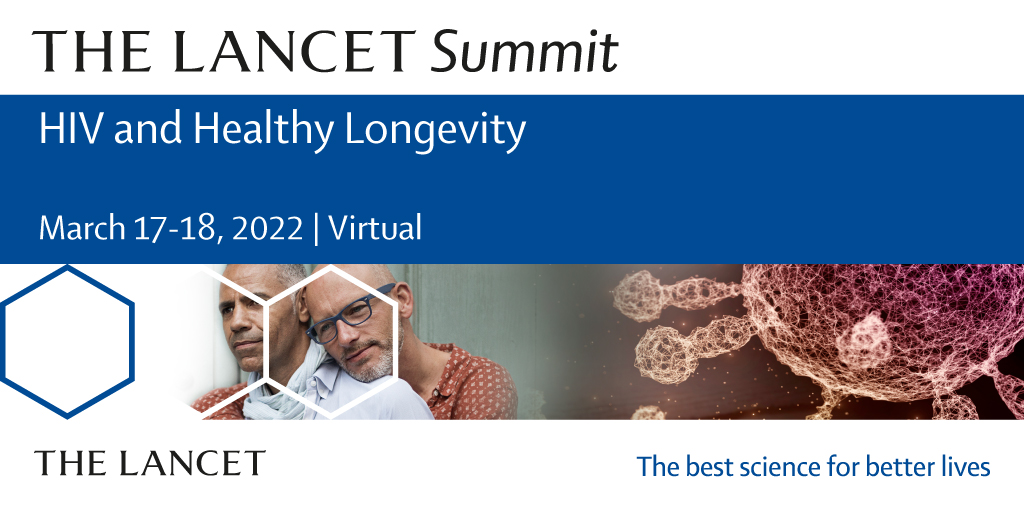 #LancetSummitHIV: #HIV and #HealthyLongevity registration deadline is approaching. Book your place by Wed 16 Mar to attend our live event. Inspiring talks with live Q&A plus 6 months on-demand access. Register at bit.ly/LancetSummitHIV