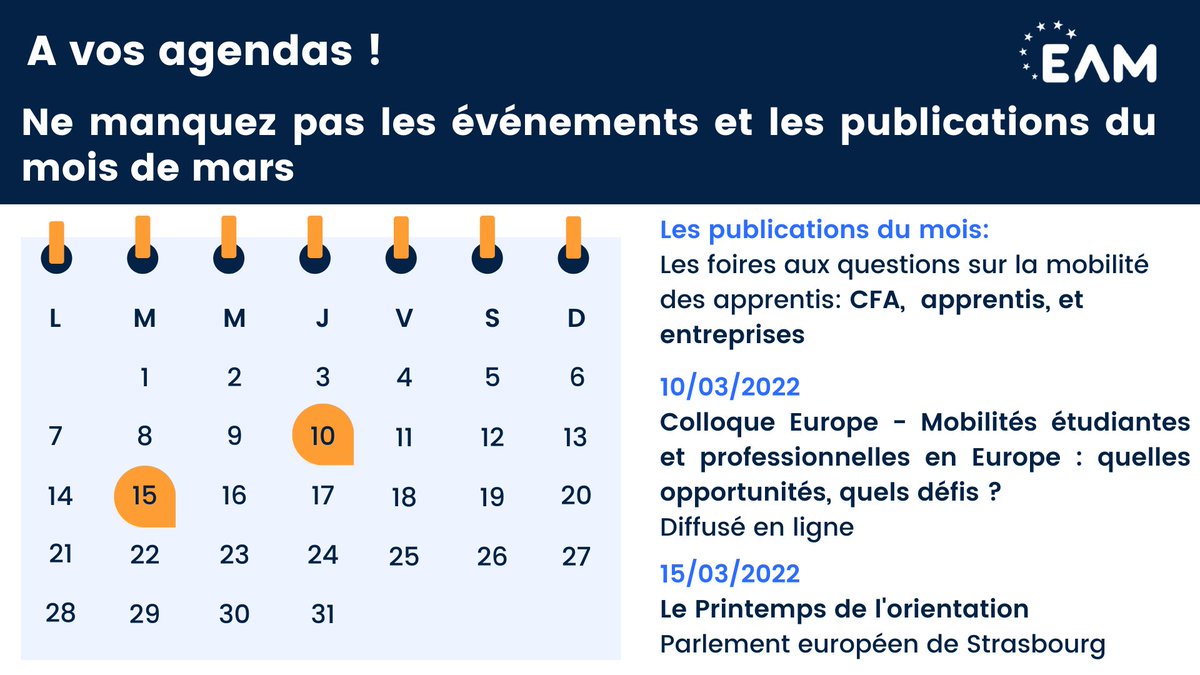 ea_mobility's tweet photo. A vos agendas ! Ne manquez pas les événements et les publications du mois de mars ! 🗓️ https://t.co/tXup8UkPAe