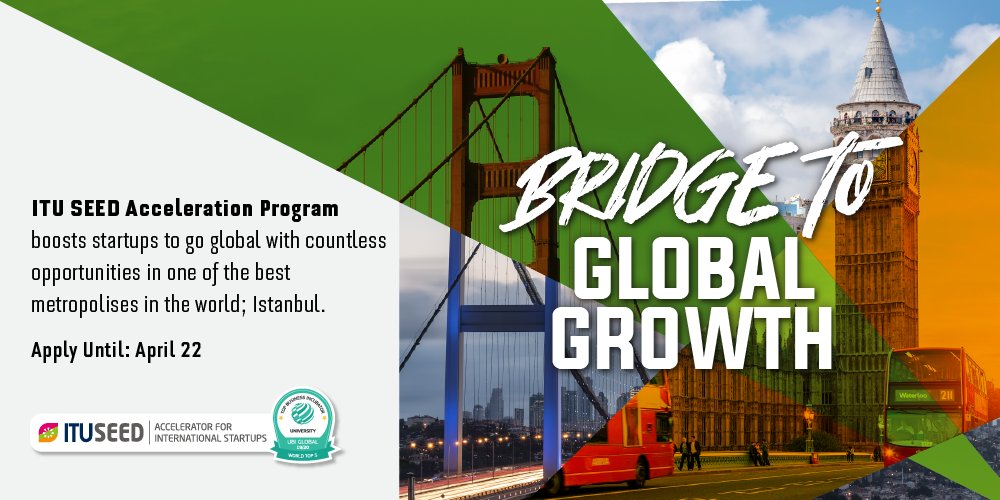 Always onward and upward. 🚀

ITU ARI Teknokent’s incubation center goes global! A new and global program, ITU Seed, will be the hub for international and innovative startups. 

Apply now! 👉 bit.ly/3hw04pv

#ITUSeed #seedpower #seedenergy #applytoITUSeed
