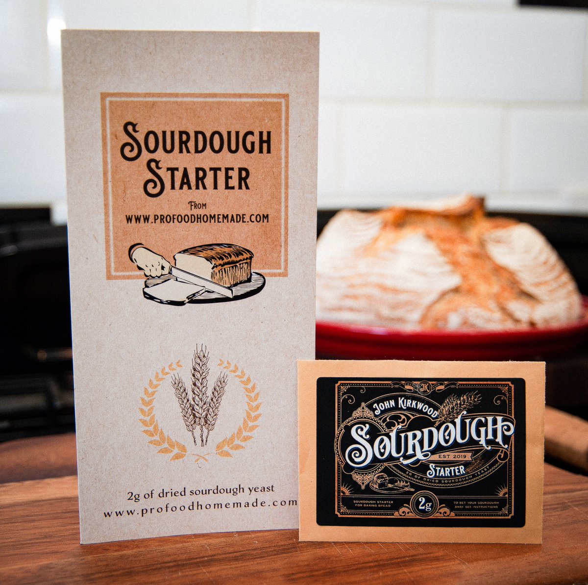 ProKirkwood's tweet photo. My new sourdough starter pack,
2g of dried sourdough yeast.
Procedure and sourdough crumpet recipe inc.
Only £4.00

https://t.co/pTtqhhyPlS

#sourdough #sourdoughbread #sourdoughbaker #sourdoughbaking #sourdoughstarter #baking #bread   #bakingathome #baker #breadbaking https://t.co/lYWFzTa0oP