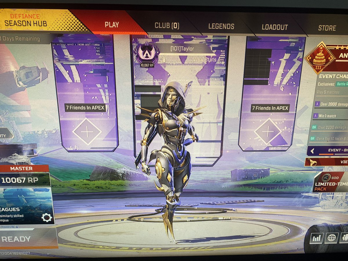 Giving apex a decent crack and I got to say I’m having so much fun. BR’s are just my thing 🤓☺️