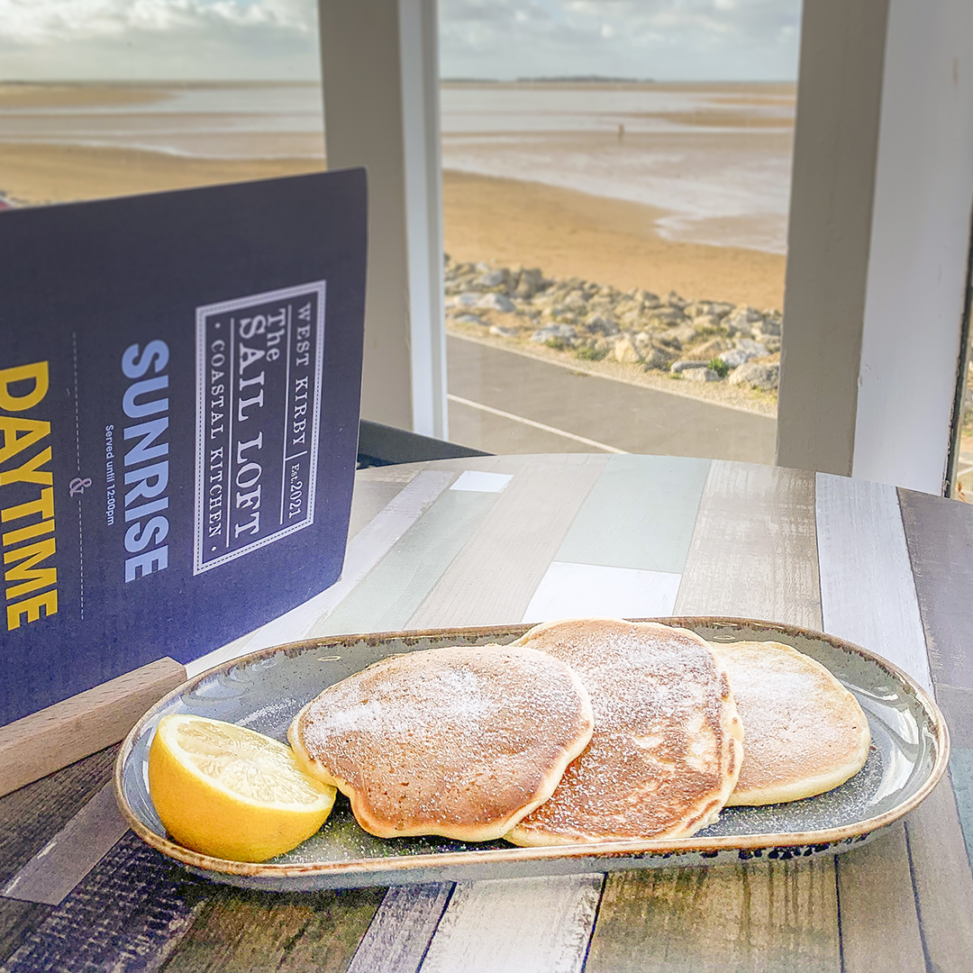 Happy Pancake Day! 🥞🍋

We’re serving up American style fluffy pancakes with a range of toppings.

Pancakes + beach views? Sounds like a good pancake day to us! 😋👏

#pancakeday #pancakes #shrovetuesday #americanpancakes #westkirby #wirralfood #whatsonwirral