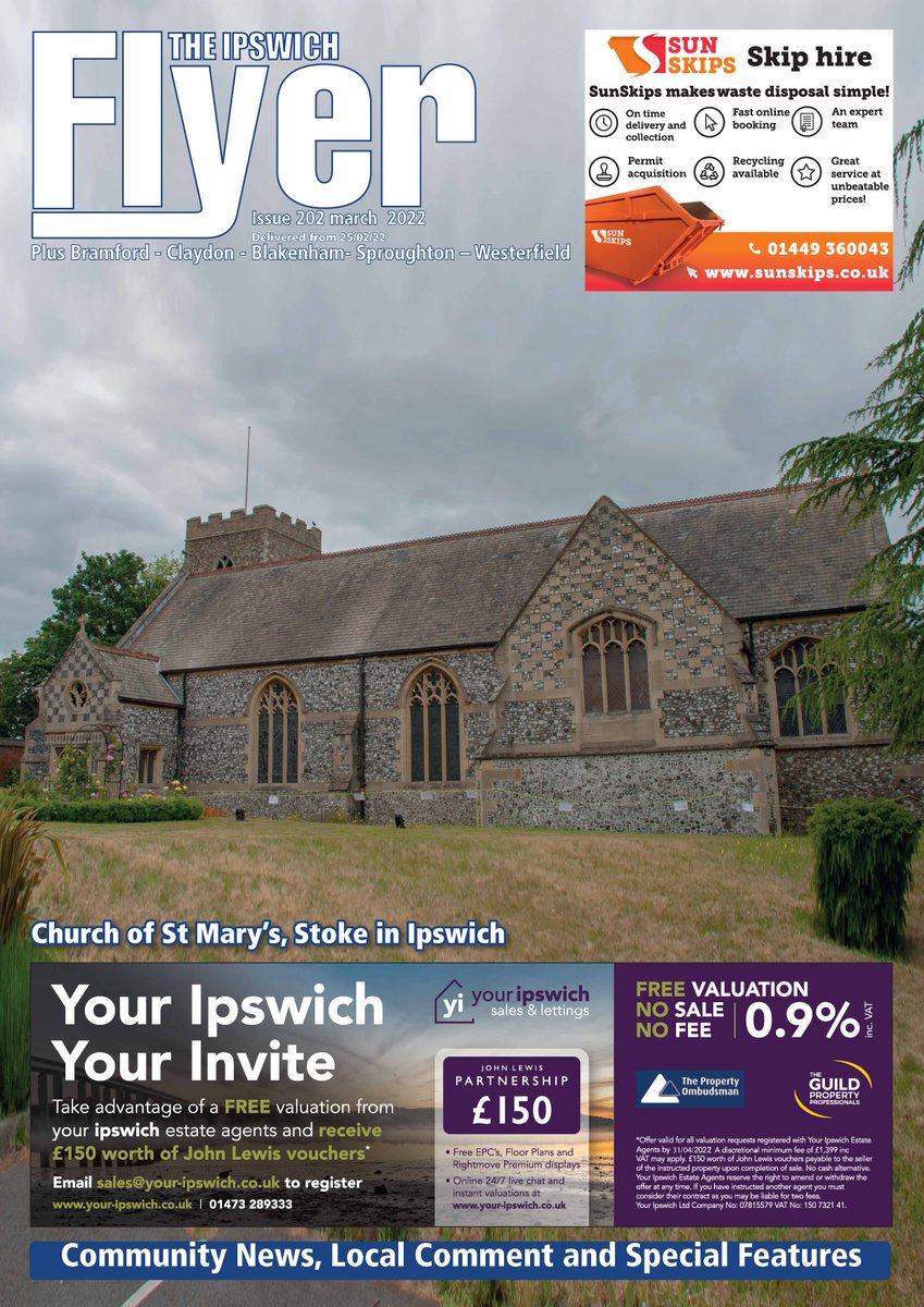 flyeronline's tweet photo. The Ipswich Flyer: March 2022 is now online.

In this edition, we hear about the upcoming Festival of Suffolk to be held during the celebrations for The Queen’s Platinum Jubilee. 

See more via: https://t.co/0vHZolKLhb

#festivalofsuffolk #queensjubilee #suffolk #ipswich https://t.co/dyrpNV6hBU