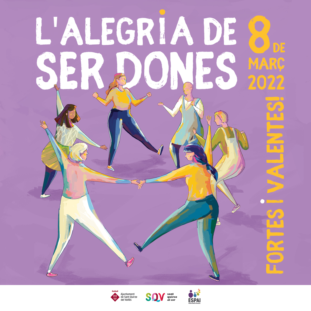 ajsantquirze's tweet photo. 💜 Mes de març, Mes de les Dones a #SQV!

🎶🎭💬 Programació amb motiu del #8demarç. Música, teatre, tallers i xerrades per visibilitzar el paper de les dones a la societat, lluitar per la igualtat i condemnar les violències.

👀👉 https://t.co/wMQLEfNvP0

#SQVfortesivalentes https://t.co/dVeGmz09QQ