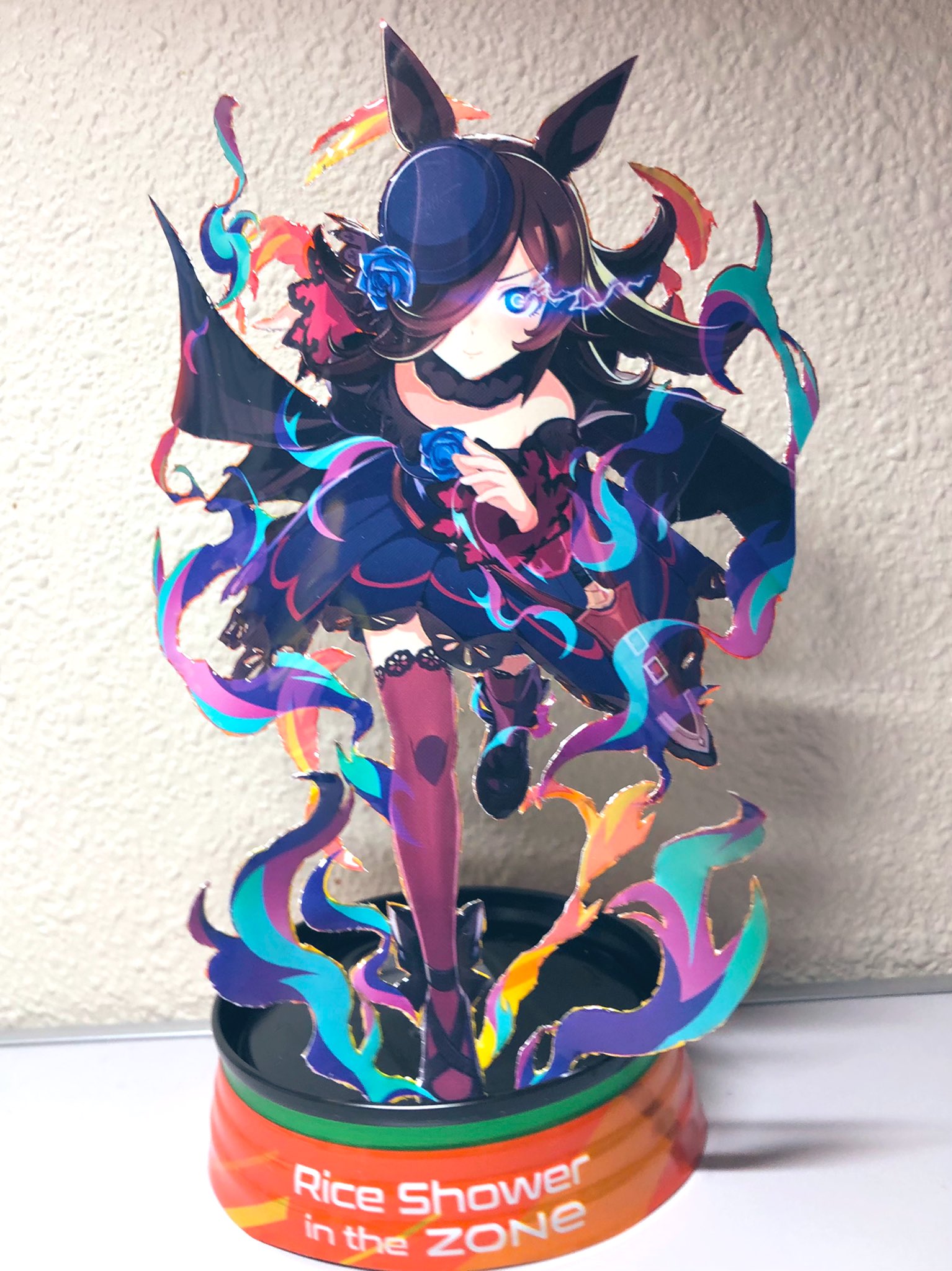 新品】 ZONE ウマ娘 アクリルスタンド ライスシャワー ゾーン-