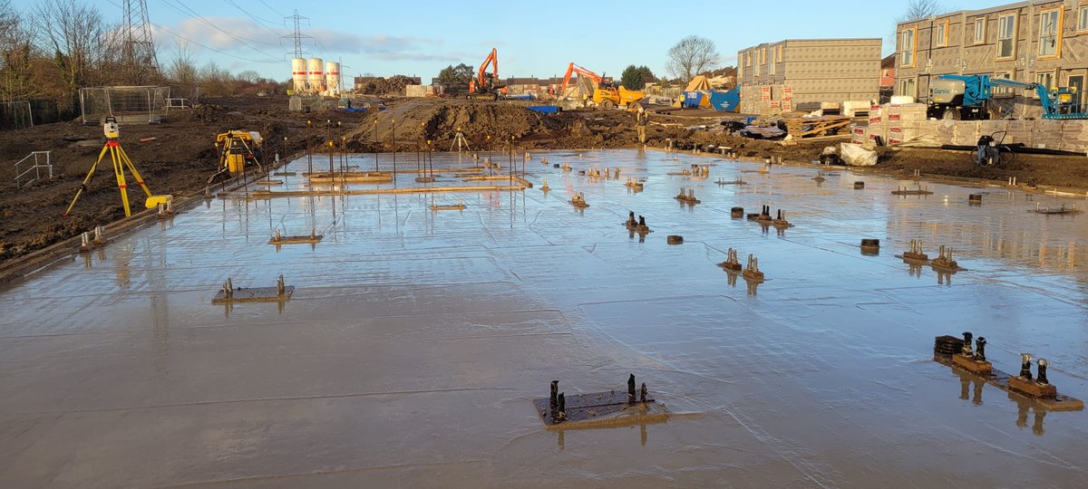 Great Progress being made at Bonnington Walk in Bristol in the Development of Houses and Apartment Blocks.

Hannafin have installed Foundations and Ground Floor Slabs, great progress achieved through teamwork on site!

#TeamHannafin #Groundsworks #Construction