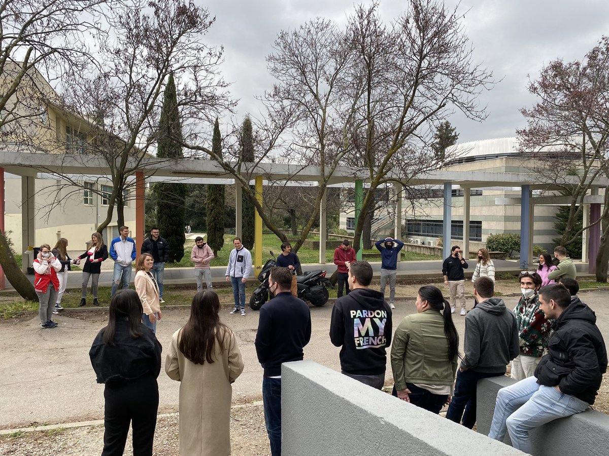 M2emarketing's tweet photo. Séminaire de #créativité des M1 #master #innovation animé par @mari_angelfer pour le #challenge @disruptMtp avec @FrenchTechMed Cc @MathildePrrd @eric_stephany @VeroniqBessiere @IAE_Montpellier https://t.co/zvpskGKD5w