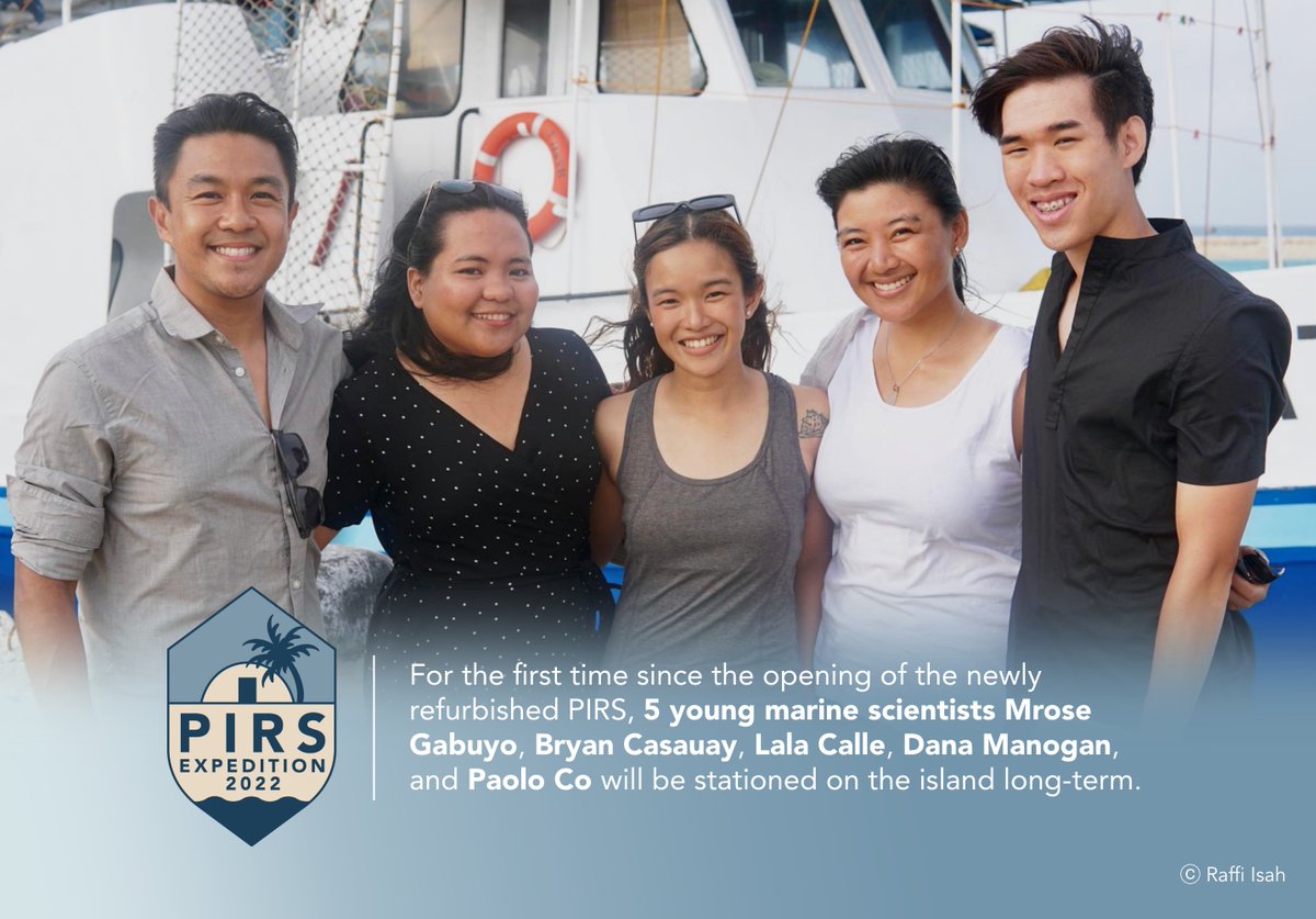 up_msi's tweet photo. #TalesfromtheSails 
[Stories from the KIG Expedition]

At the first 2022 KIG expedition, the research team focuses on understanding the oceanographic process around Pag-asa Island, the restoration of the surrounding reef, and the management of the island’s groundwater source. https://t.co/DRGGzfta3L